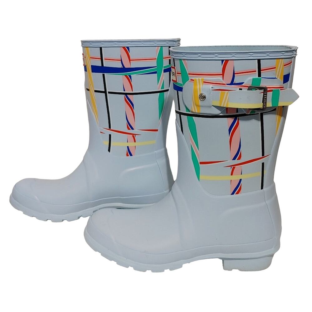 Hunter Multicolor Patterned Winter Rain Boots - image 4